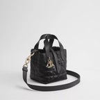 Black Macrocannage Calfskin
