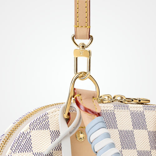 Alma BB Damier Azur
