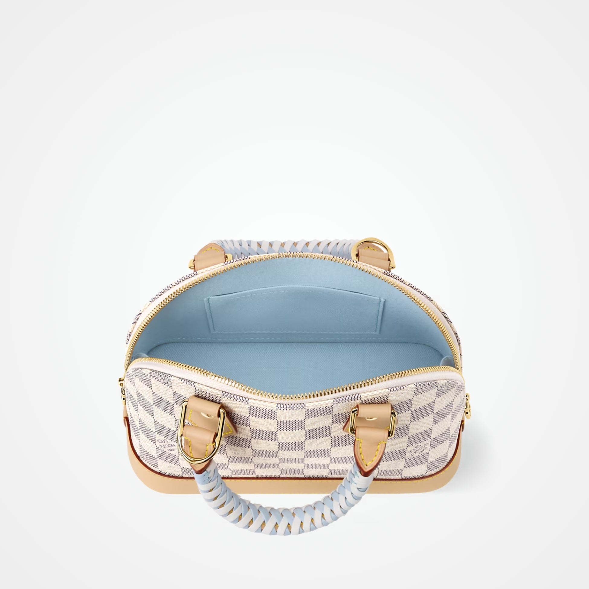 Alma BB Damier Azur