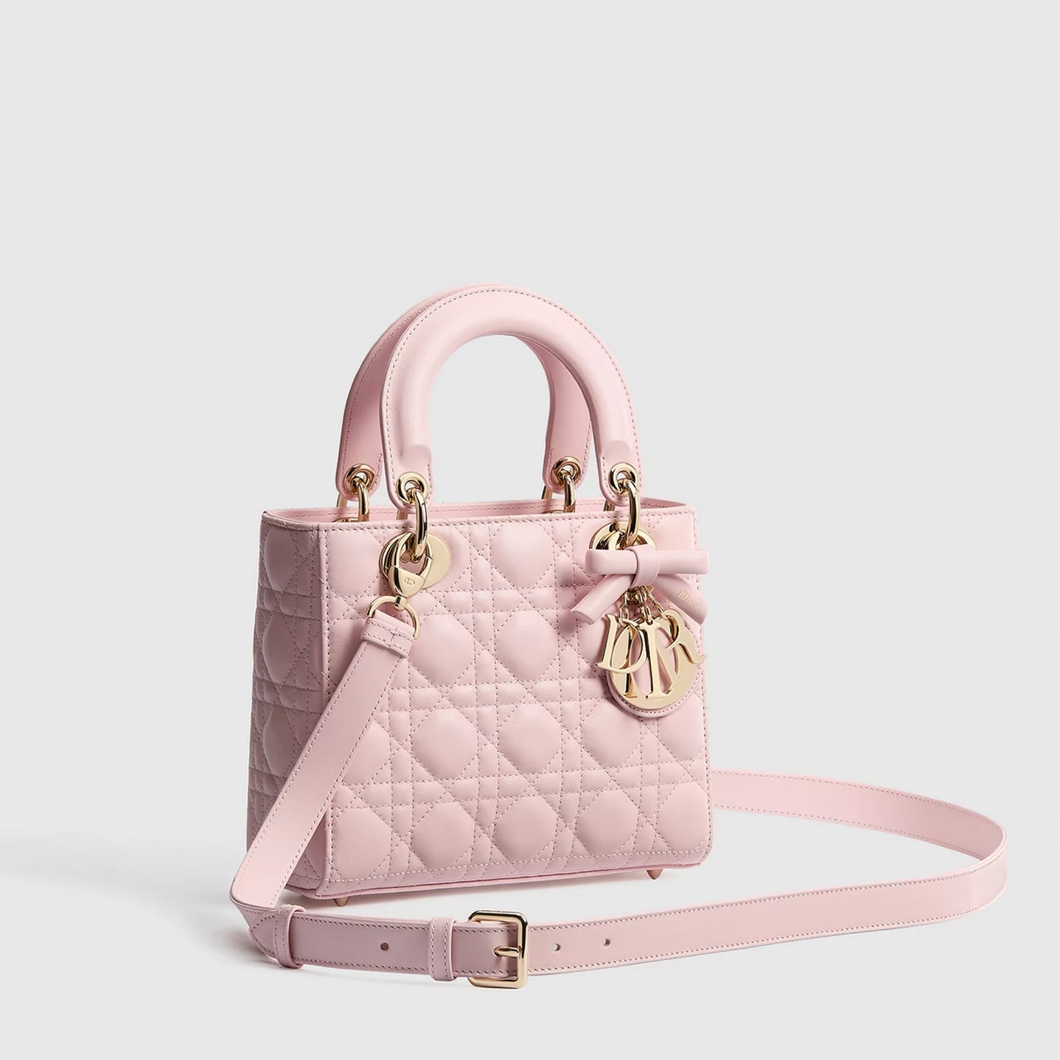 Small Lady Dior Bag with Strap