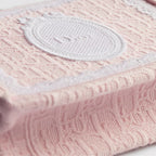Mini Soupir Pink Dior Oblique Embroidery with White Lace and Dior Médaillon