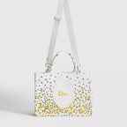 Medium Buttercup Dior Embroidery and White Dior Médaillon