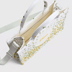 Medium Buttercup Dior Embroidery and White Dior Médaillon
