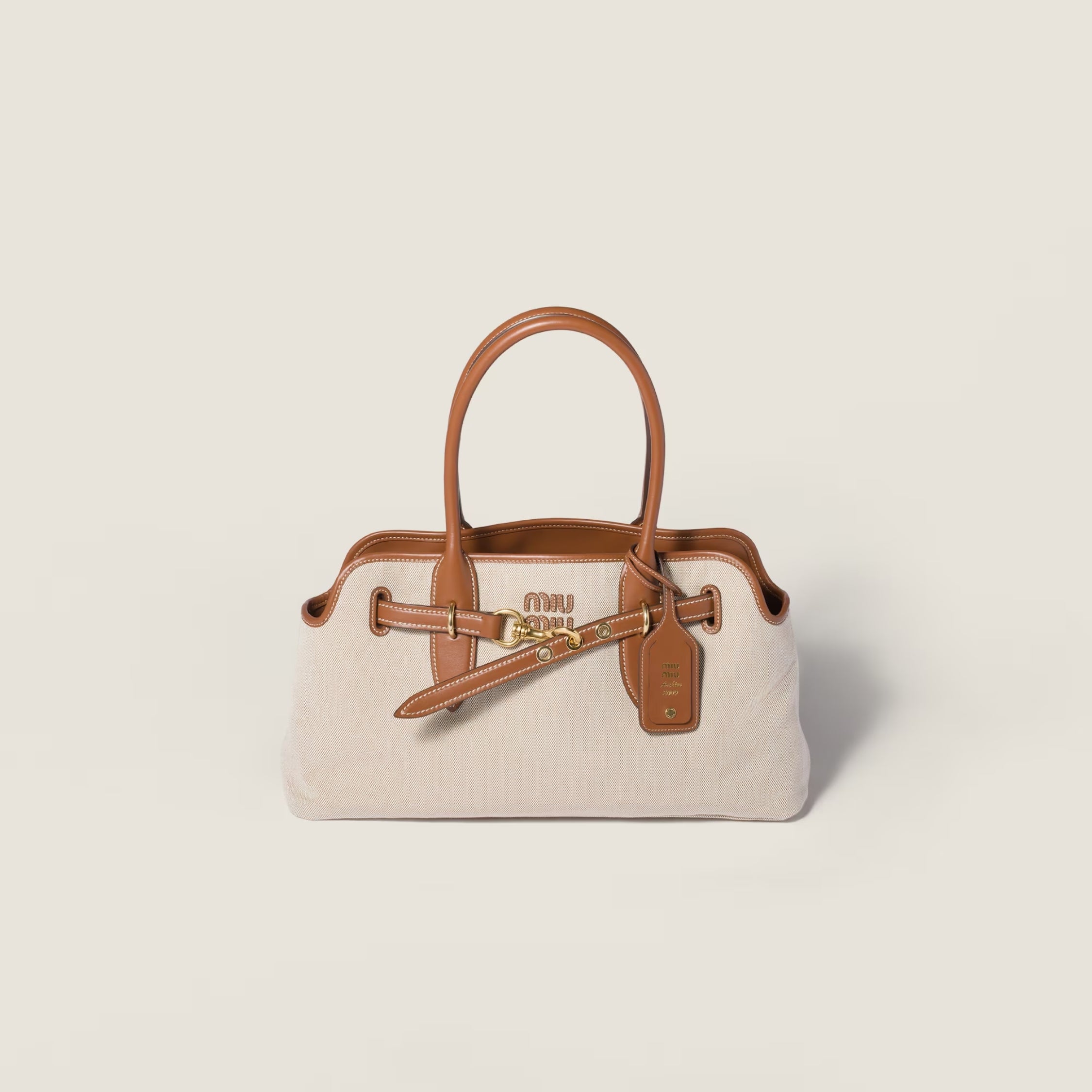 Aventure canvas and leather bag