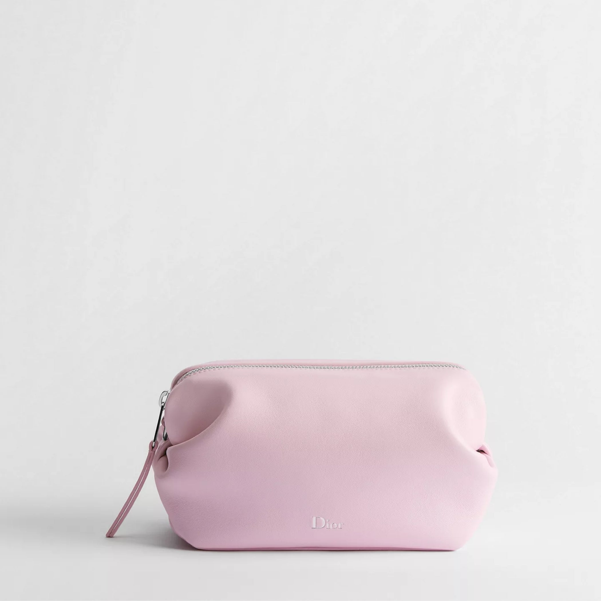 Dior Bow Pouch Rose Songe Supple Lambskin