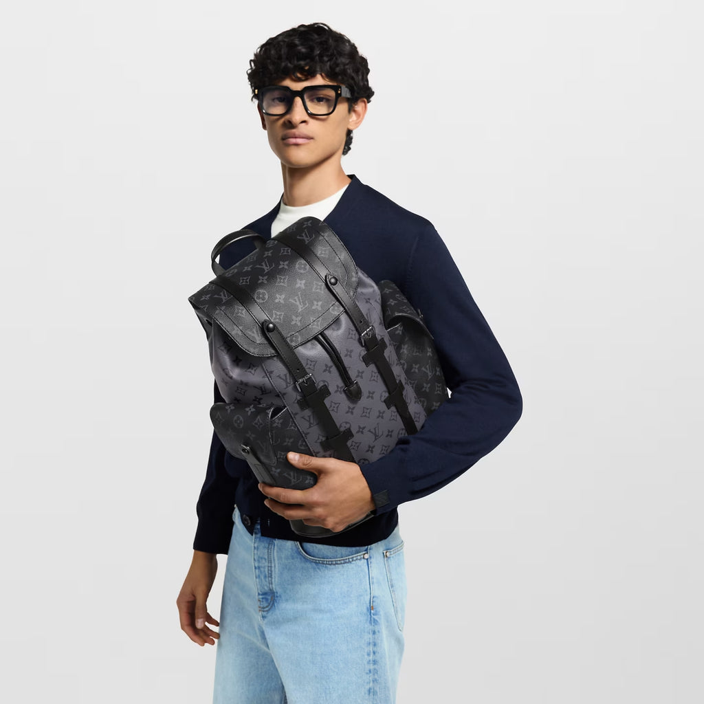 Christopher MM Backpack Monogram Eclipse