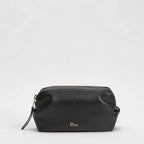 Dior Bow Pouch Black Supple Lambskin