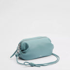 Dior Bow Pouch Bleu Tourmaline Supple Lambskin