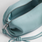 Dior Bow Pouch Bleu Tourmaline Supple Lambskin