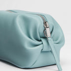 Dior Bow Pouch Bleu Tourmaline Supple Lambskin