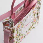 Mini White Multicolor Daisy Garden Embroidery with Dior Médaillon