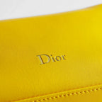 Dior Bow Pouch Buttercup Supple Lambskin