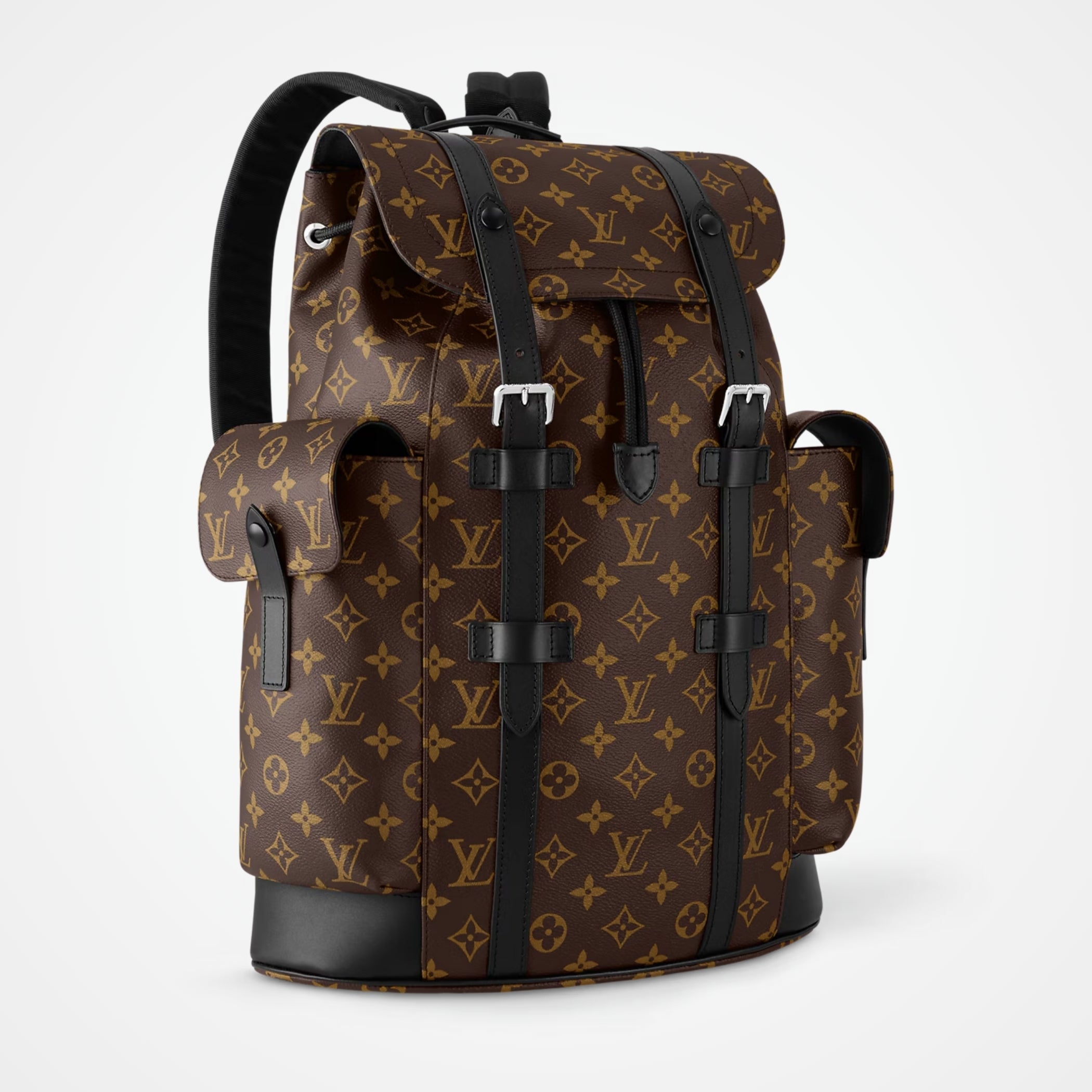 Christopher MM Backpack Monogram Macassar Canvas