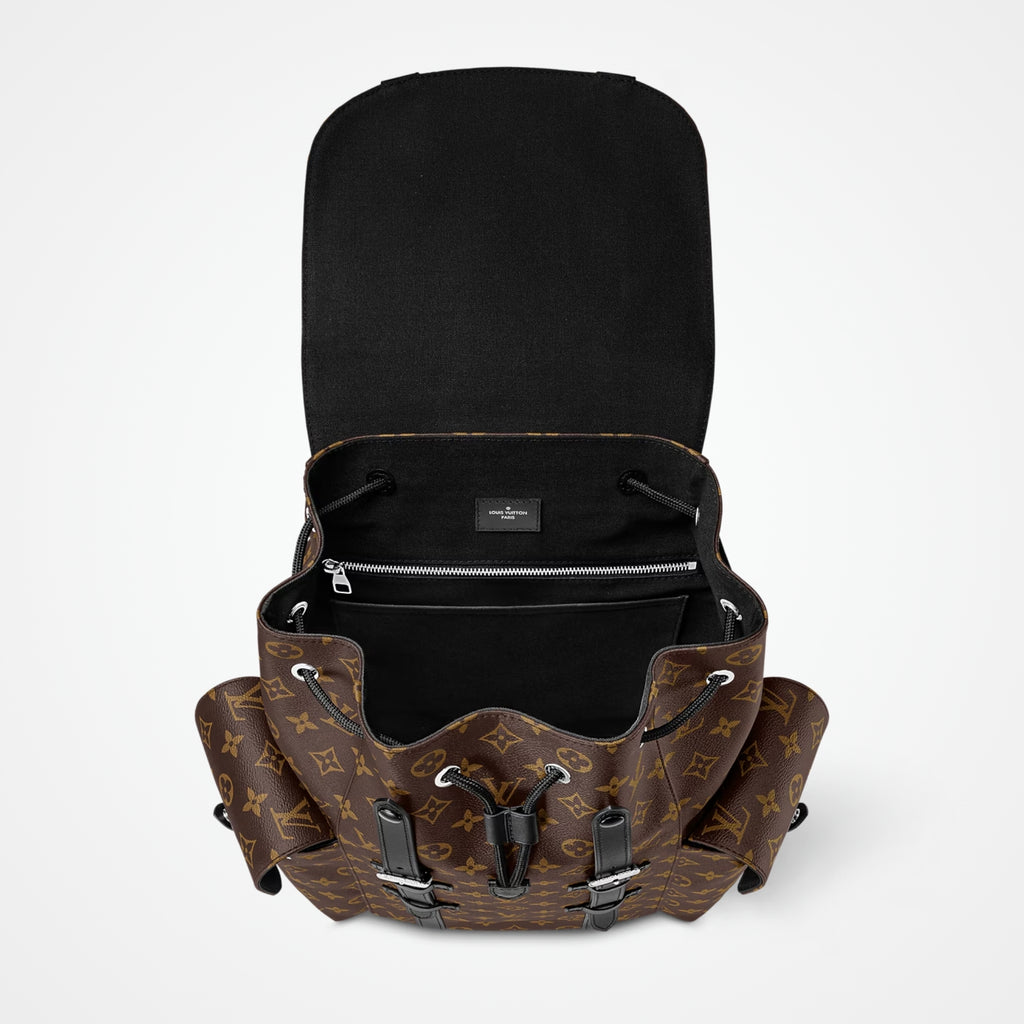 Christopher MM Backpack Monogram Macassar Canvas