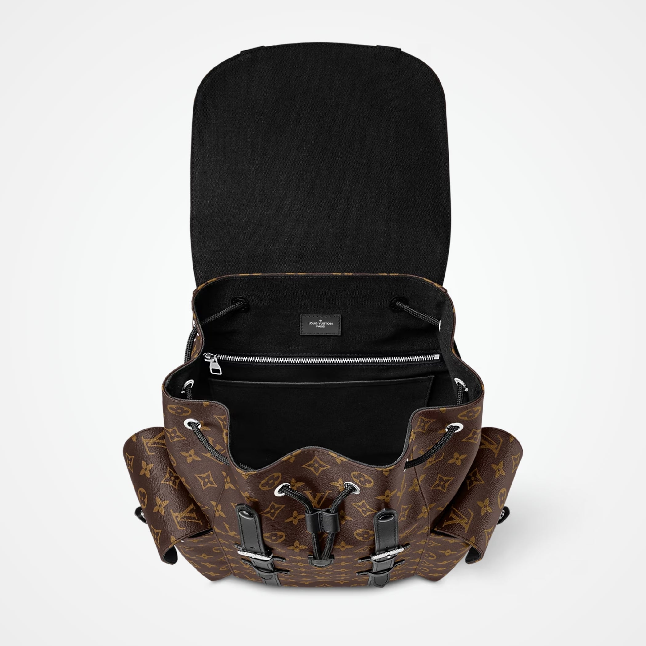 Christopher MM Backpack Monogram Macassar Canvas