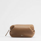 Dior Bow Pouch Camel Supple Lambskin