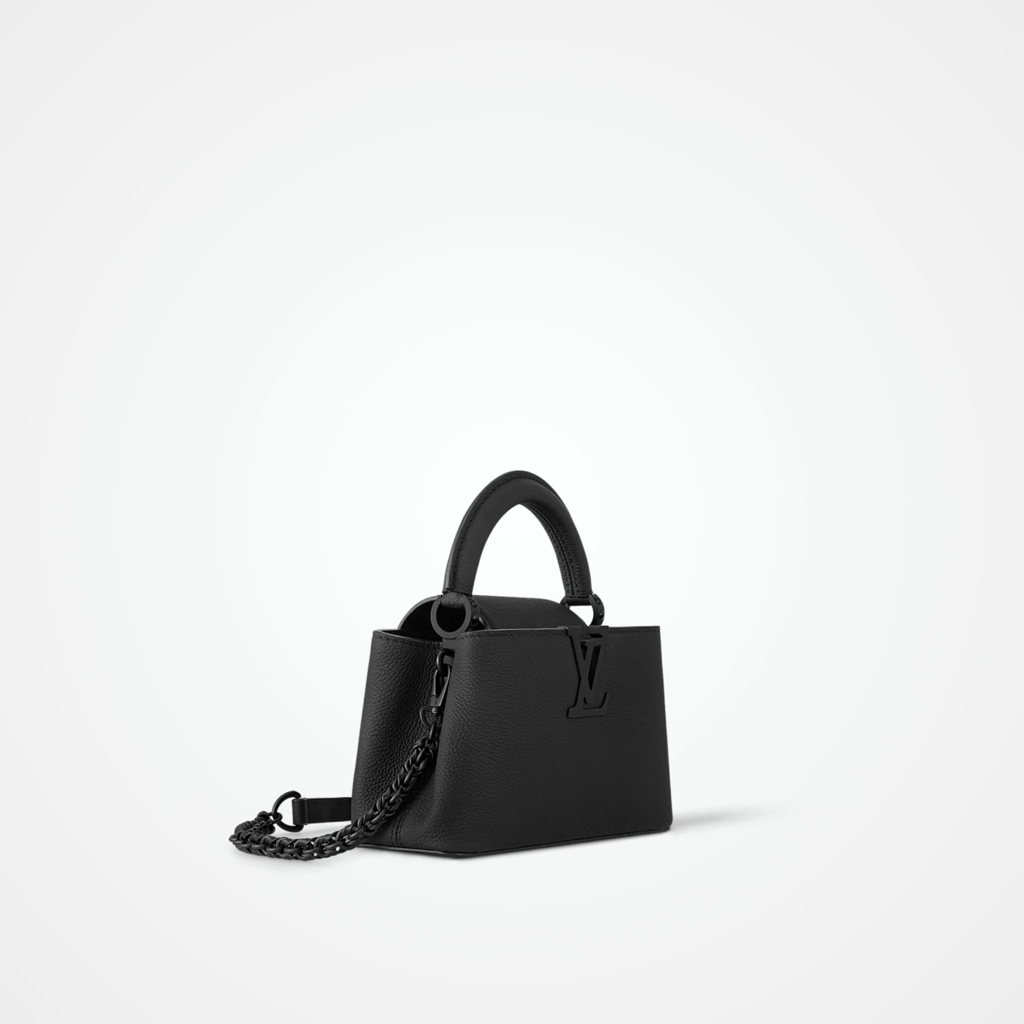 Capucines East-West Mini All Black