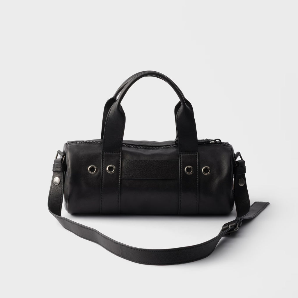 Prada Route large leather top-handle bag