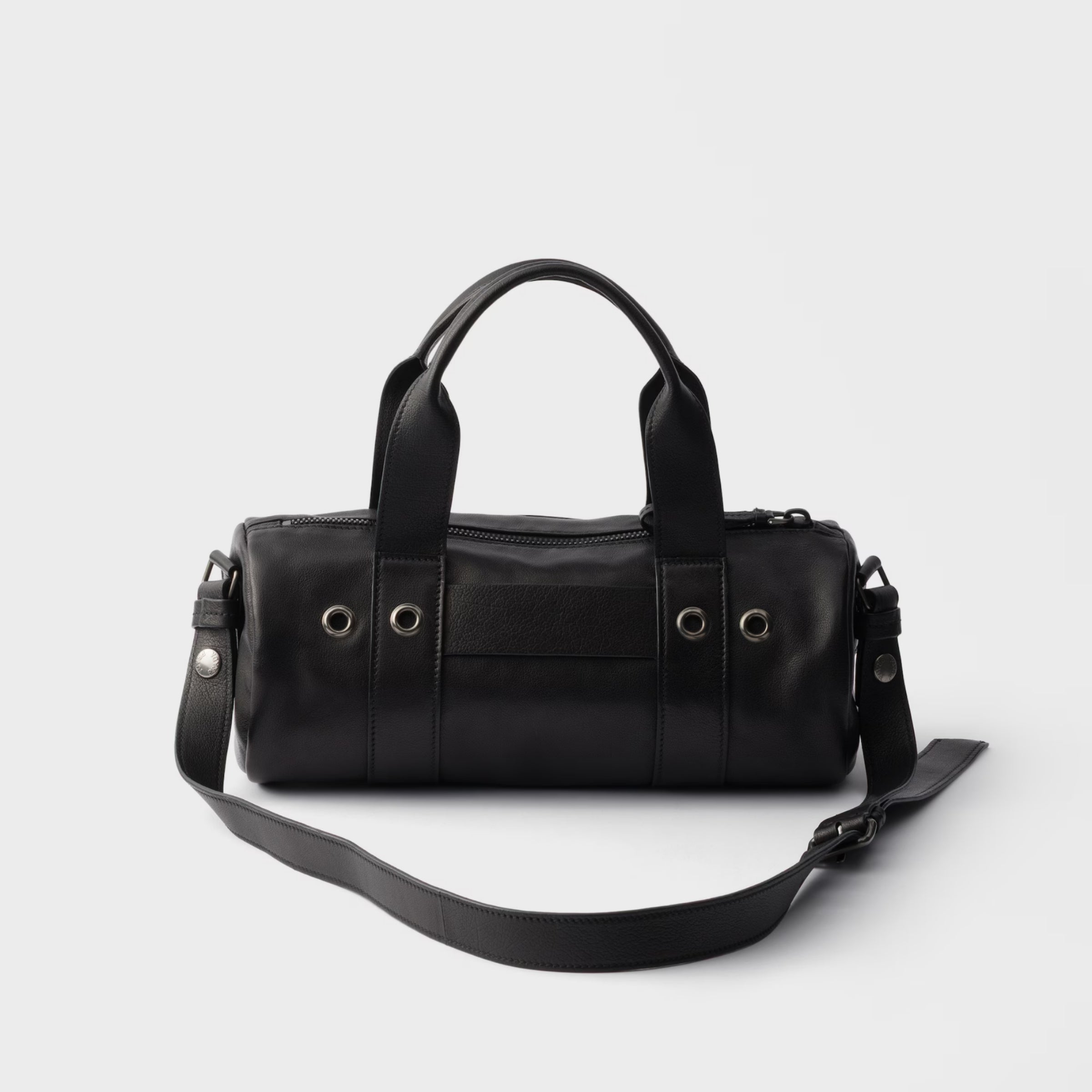 Prada Route large leather top-handle bag