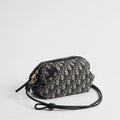 Dior Bow Pouch Blue Dior Oblique Jacquard