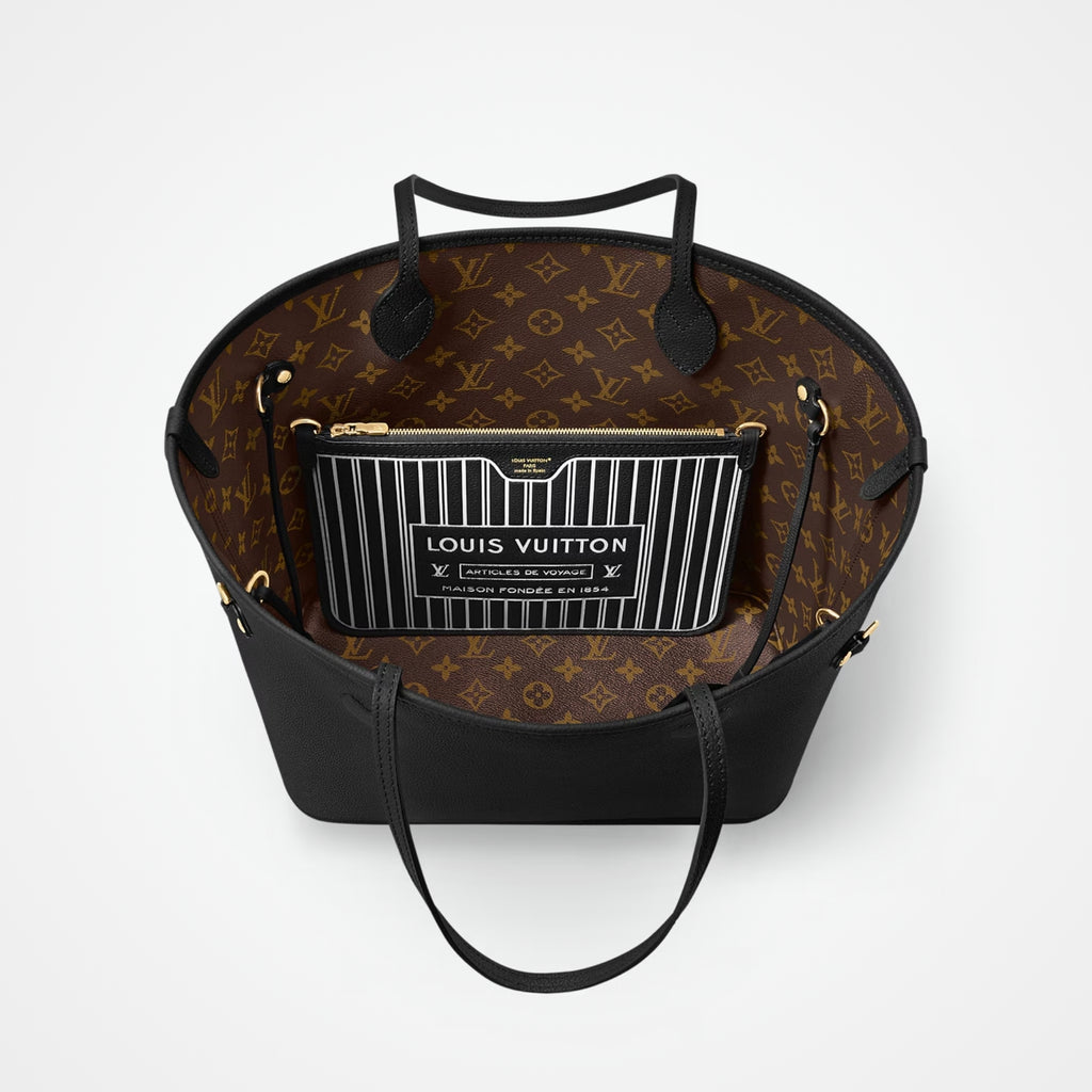 Neverfull Bandoulière Inside Out BB Black/Monogram