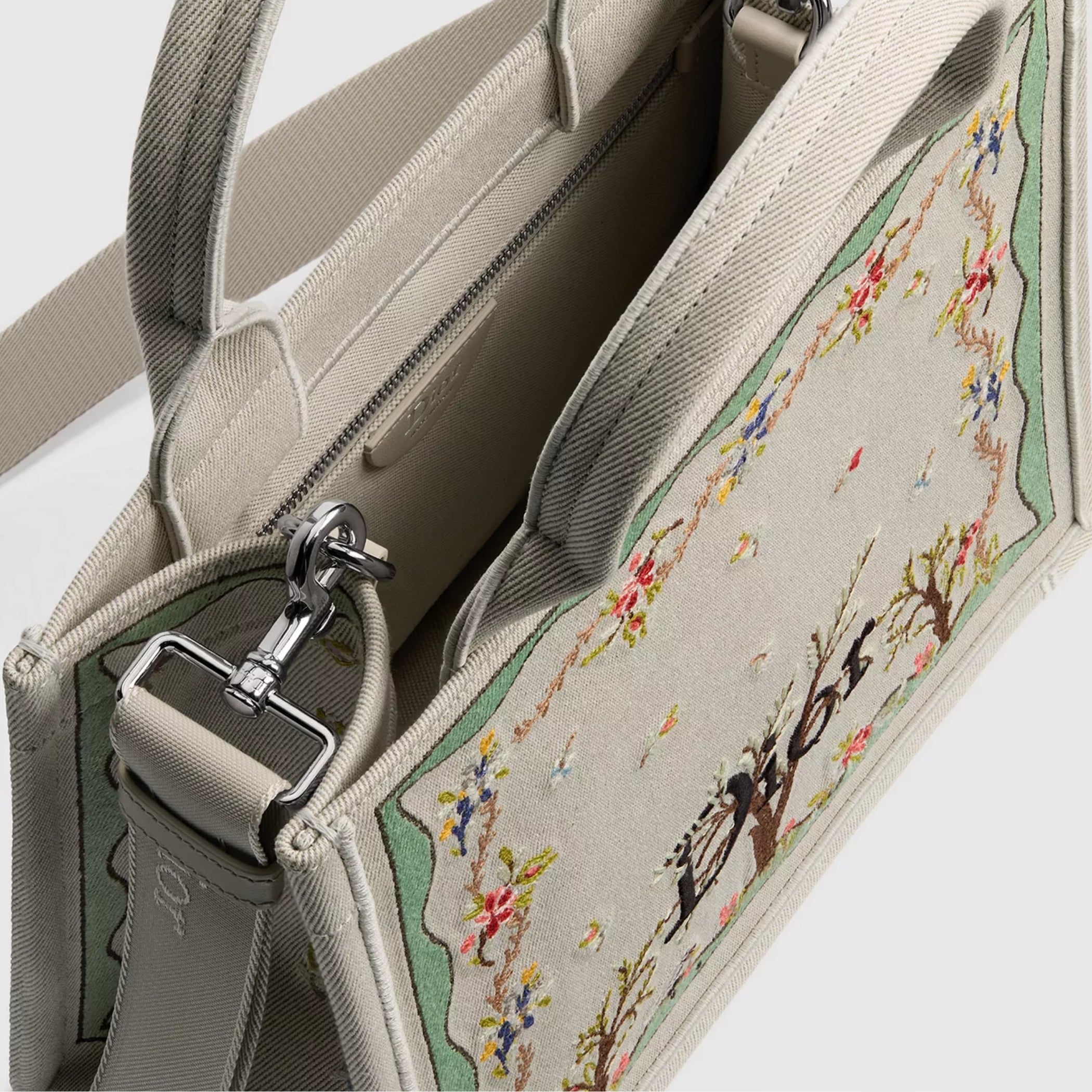 Dioramour Small Dior Book Tote with Strap