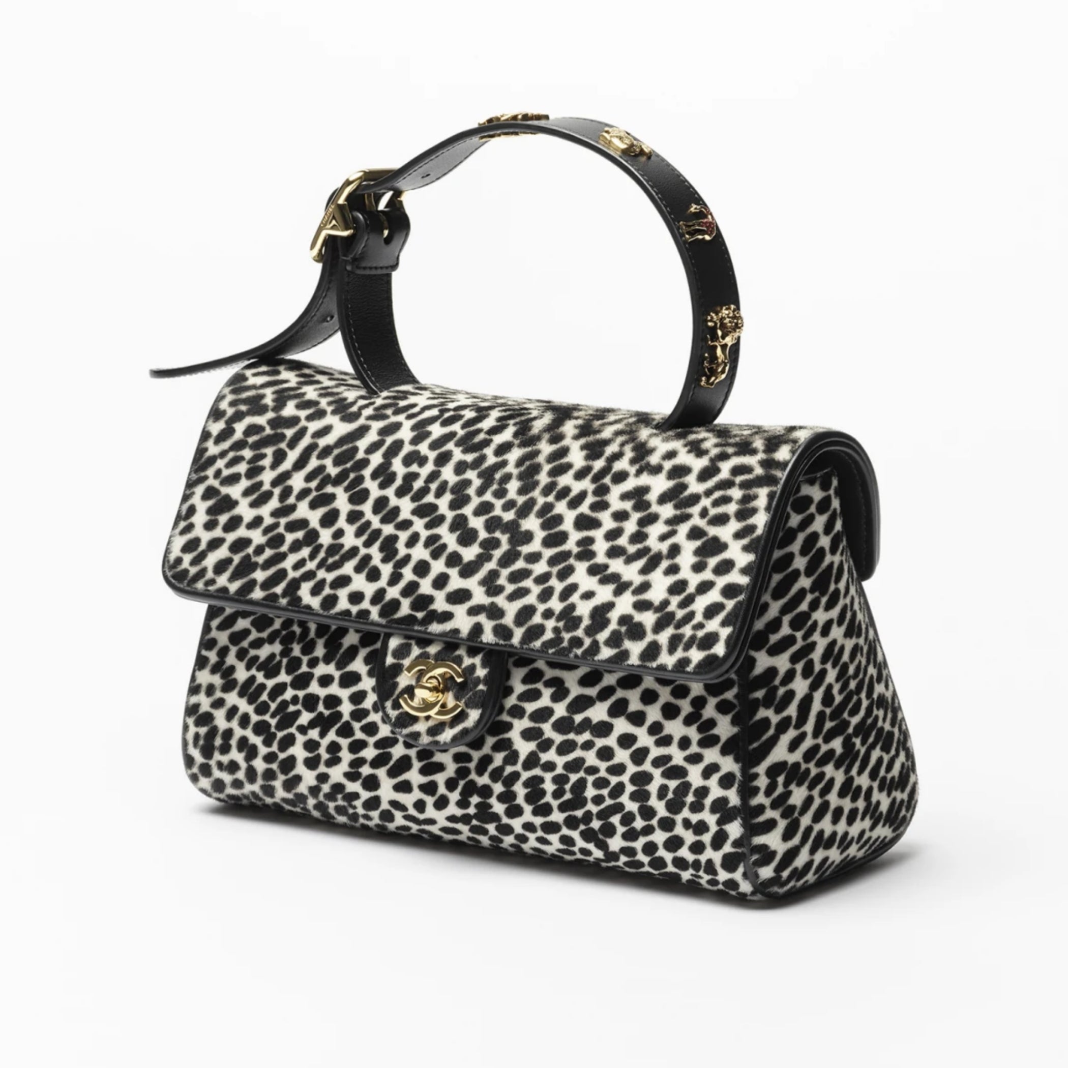Flap Bag With Top Handle