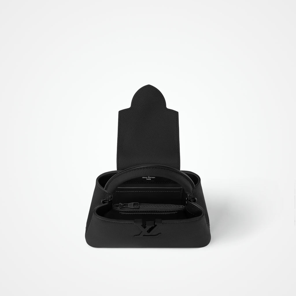 Capucines East-West Mini All Black