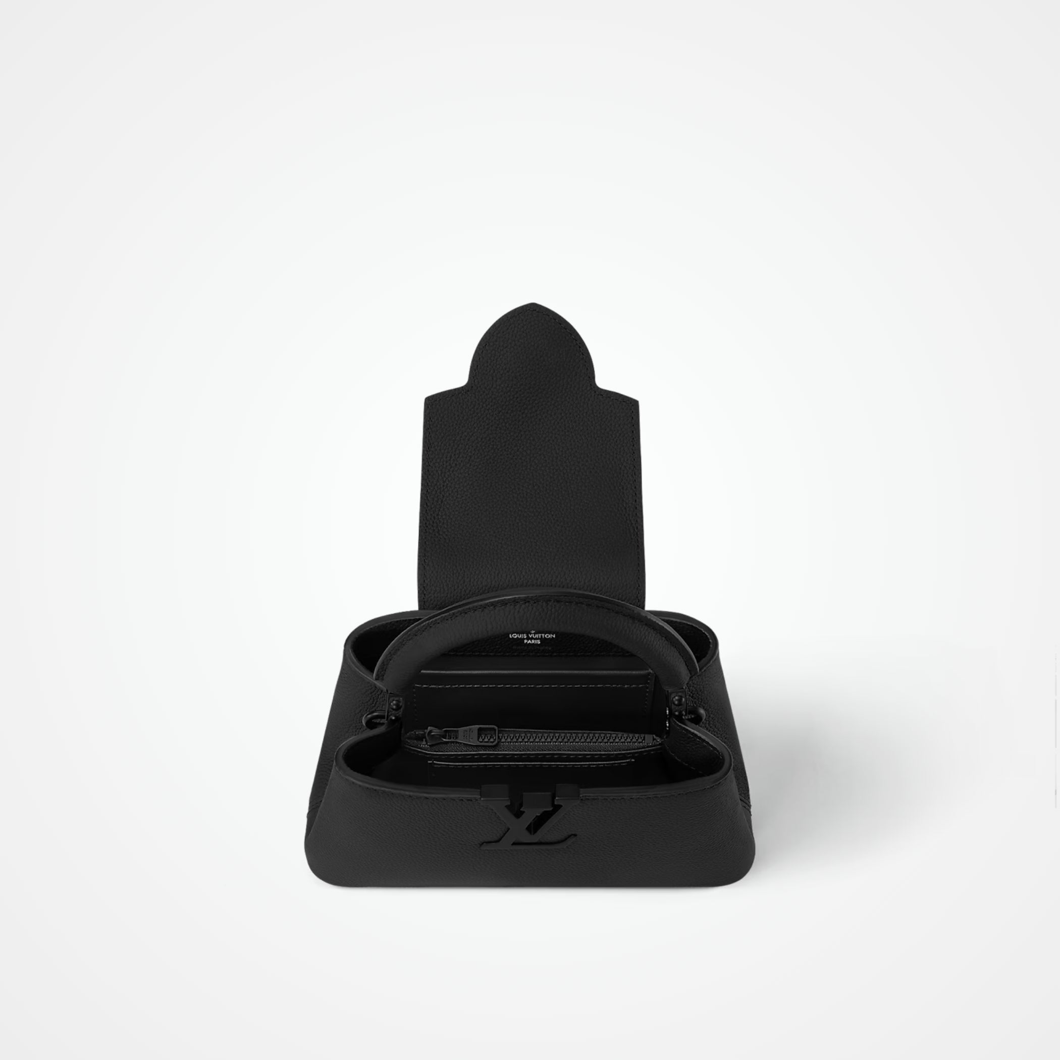 Capucines East-West Mini All Black