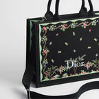 Dioramour Medium Dior Book Tote with Strap
