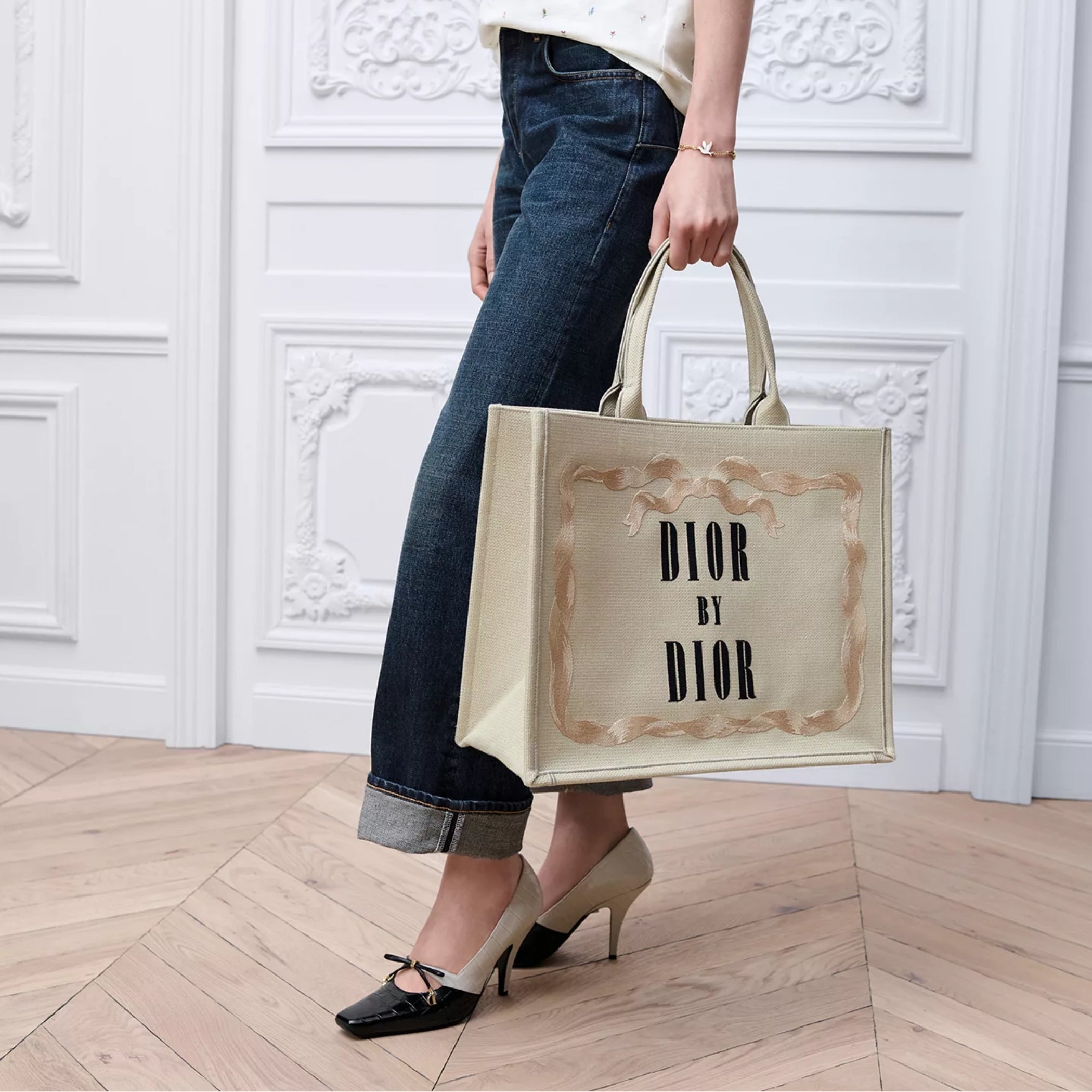 Large Dior Book Tote