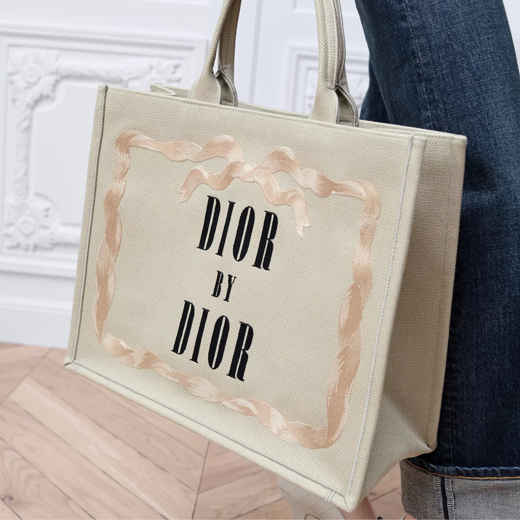 Large Dior Book Tote