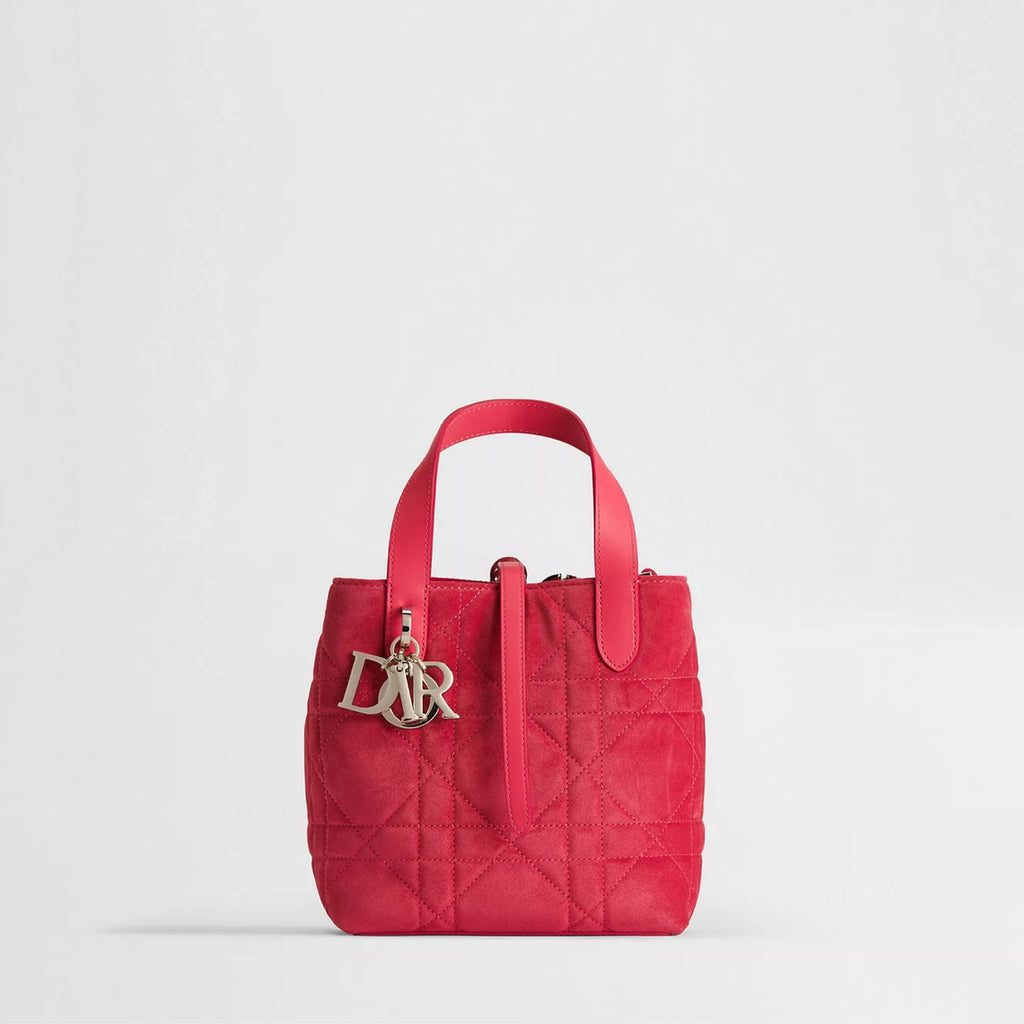 Rose Peony Macrocannage Suede Calfskin