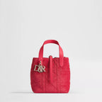 Rose Peony Macrocannage Suede Calfskin