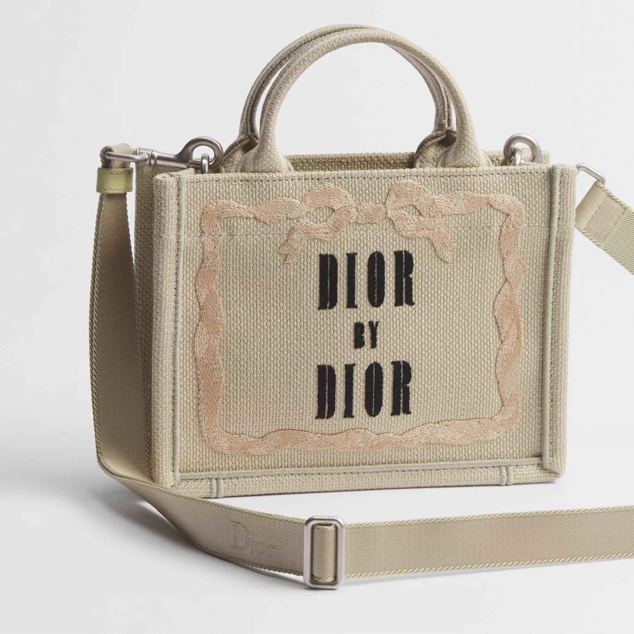 Mini Dior Book Tote with Strap