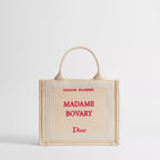 Small Beige and Red Book Cover Embroidery