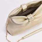 Dior Or Small Dior Bow Bag Mekong Laminated Lambskin