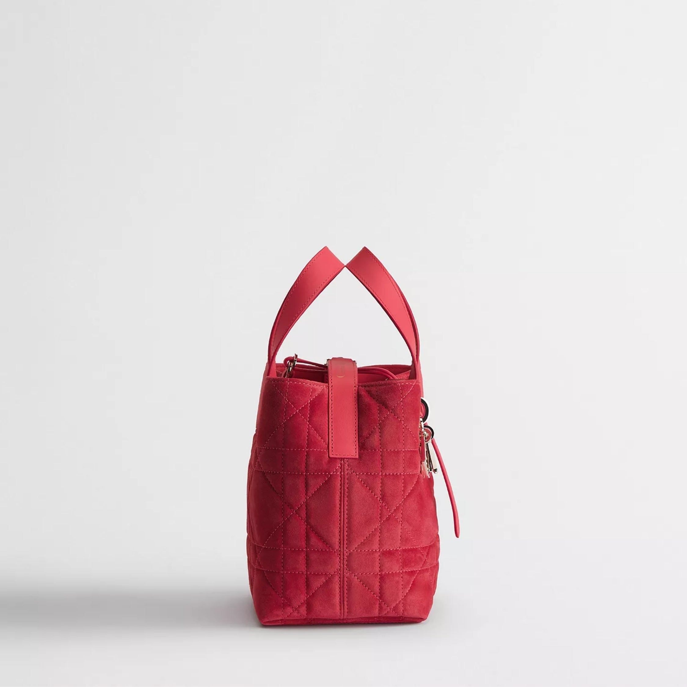 Rose Peony Macrocannage Suede Calfskin