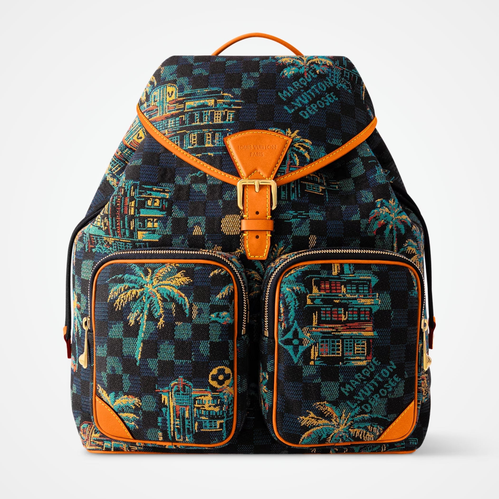 Montsouris Cargo Backpack Damier Other