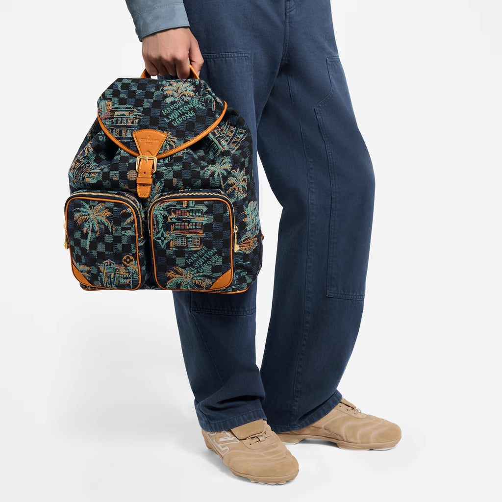 Montsouris Cargo Backpack Damier Other
