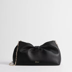 Medium Dior Bow Bag Black Lambskin