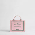 Mini Pink and Green Book Cover Embroidery
