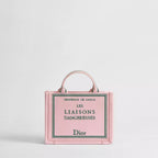 Mini Pink and Green Book Cover Embroidery