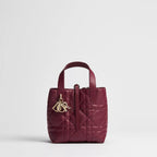 Hermitage Red Macrocannage Calfskin