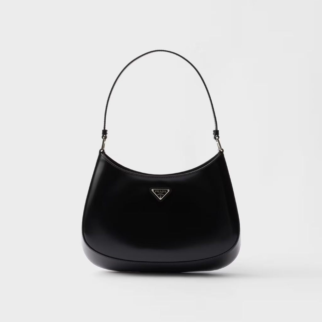 Prada Cleo brushed leather shoulder bag