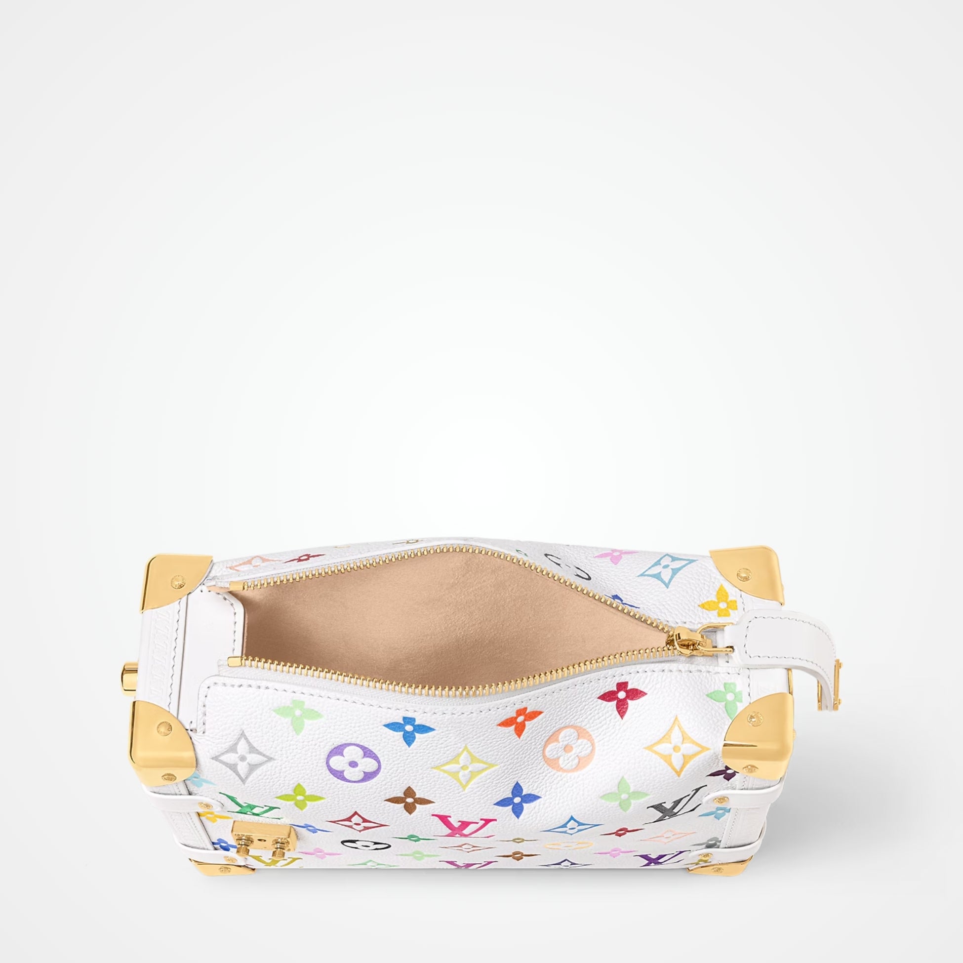 LV x TM Side Trunk MM Fashion Leather