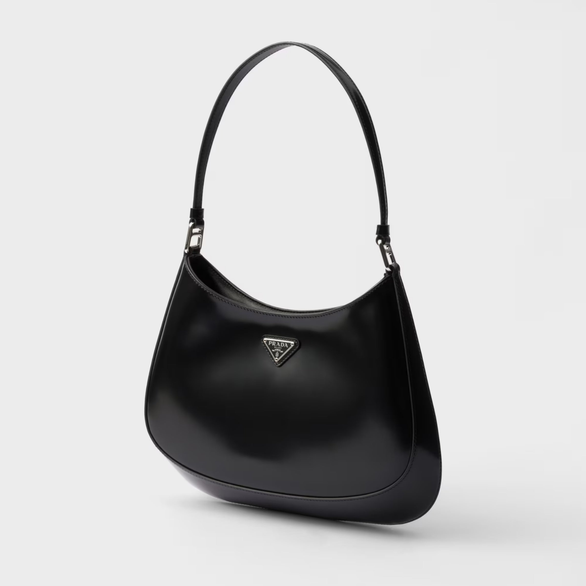 Prada Cleo brushed leather shoulder bag