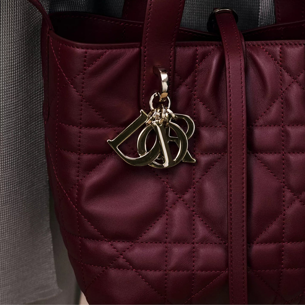 Hermitage Red Macrocannage Calfskin