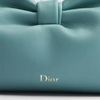 Small Dior Bow Bag Bleu Tourmaline Lambskin