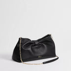 Medium Dior Bow Bag Black Lambskin